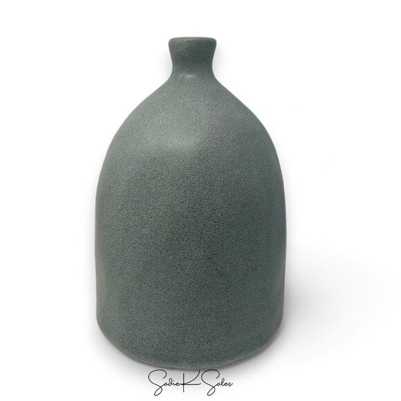 Threshold Studio McGee Ceramic Slate Vase Gray - Target - Fall 2023 - New in Box - Picture 4 of 4